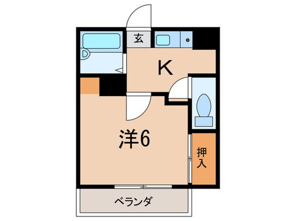 リッツメイトの物件間取画像